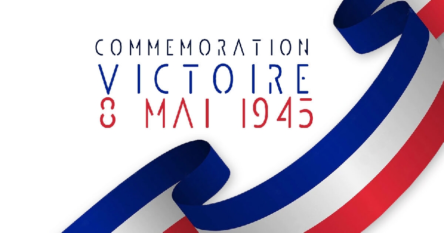 Commémoration de la Victoire du 8 mai 1945 à Castelnau de Mandailles
