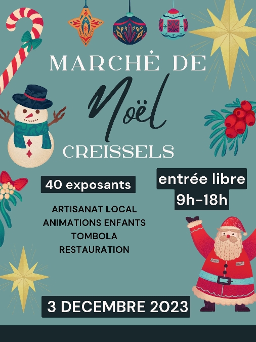 Marché de Noël à Creissels