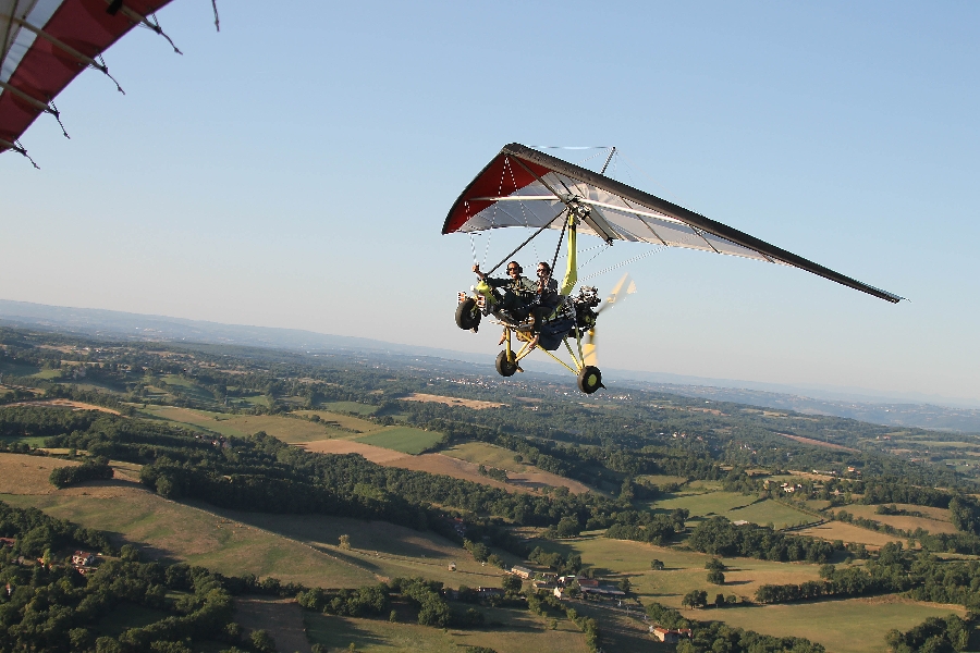 Baptême de l'air en ULM avec Les choses de l'Air