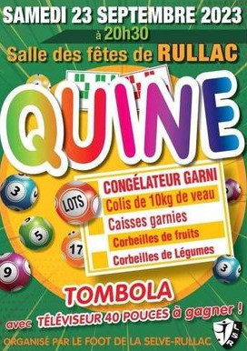 Quine de l'Entente Foot La Selve/Rullac