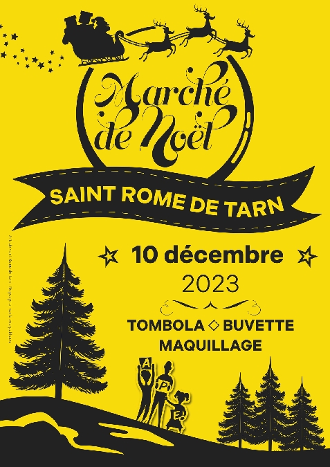 Marché de Noël à Saint-Rome de Tarn