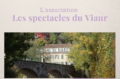 Les spectacles du Viaur, OFFICE DE TOURISME AVEYRON SEGALA