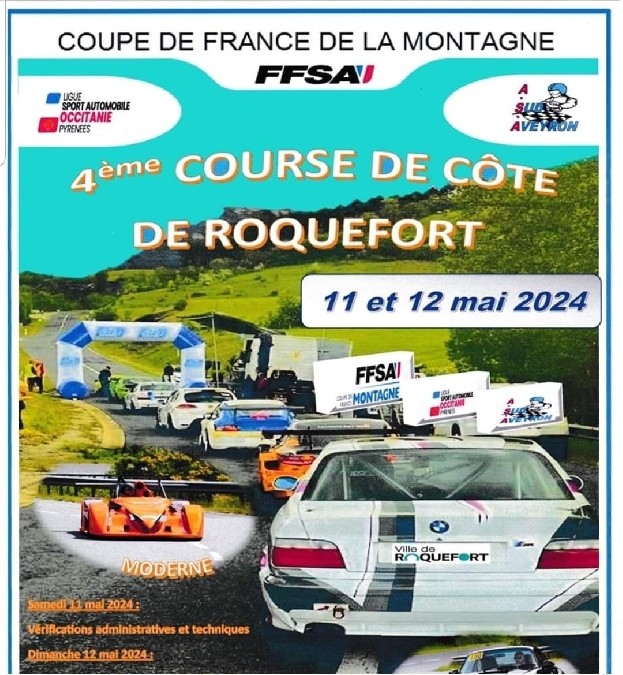 4ème course de côte de Roquefort