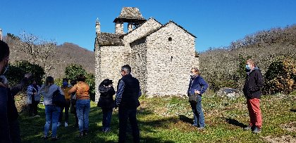 Chapelle de Villelongue - Visite en groupe, OT Pays Ségali ISSALIS Edith