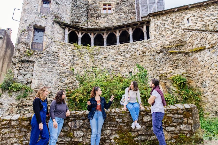 Visite guidée de Najac et de la maison du Gouverneur  France Occitanie Aveyron Najac 12270