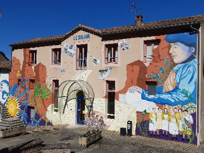 Le Saloir - La fresque, Le Saloir