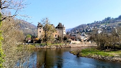 Confluent et château, Jean-Michel RIZZI