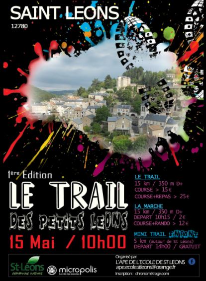 Trail enfant Trail des Petits Léons ©OFFICE DE TOURISME DE PARELOUP LEVEZOU Trail enfant Trail des Petits Léons ©OFFICE DE TOURISME DE PARELOUP LEVEZOU