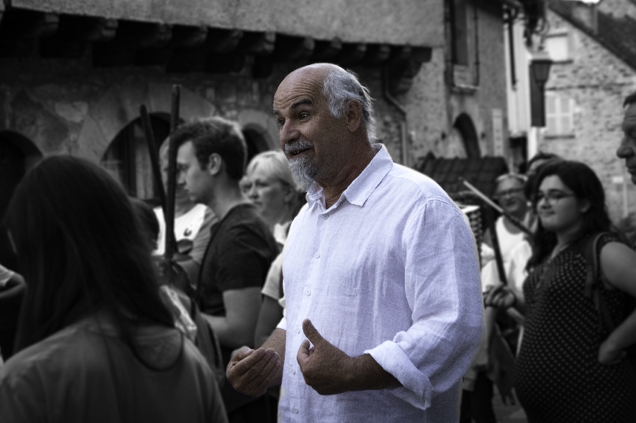 Visite nocturne et contée de Najac avec Michel Galaret