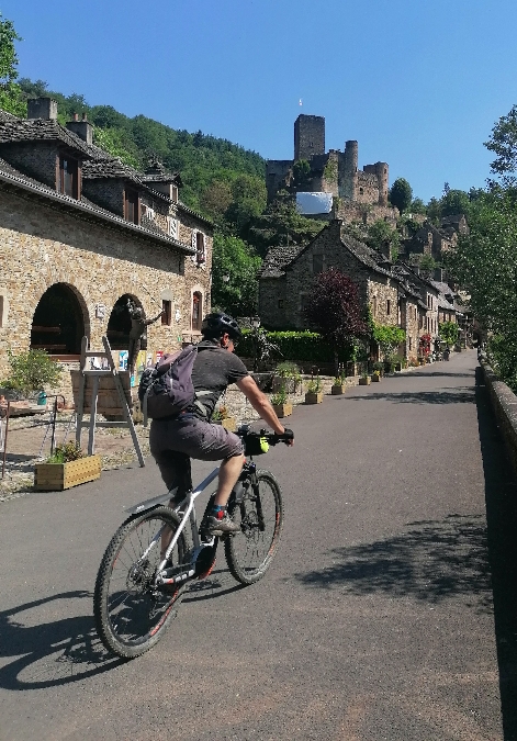 Circuit vélo routes de la vallée de l'Aveyron
