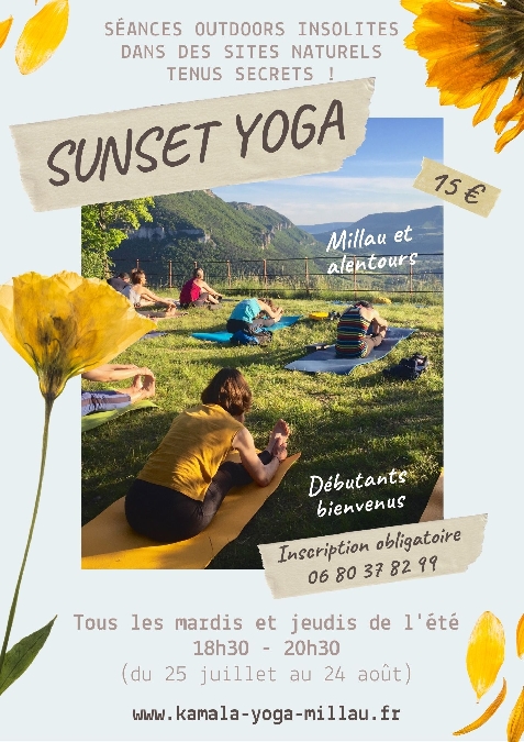 Sunset yoga