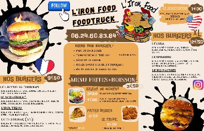 L'Iron Food  , OFFICE DE TOURISME DE PARELOUP LEVEZOU