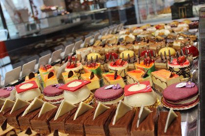 Une partie de nos  pâtisseries , Pâtisserie Lacombe