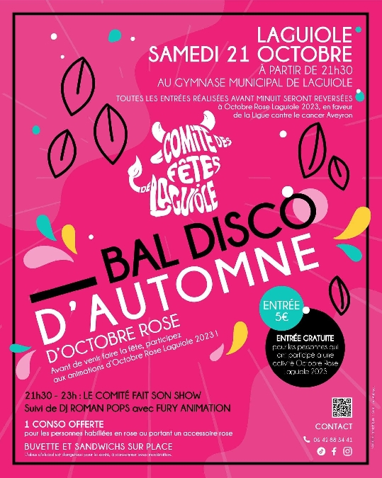 Bal disco d'automne à Laguiole (1/1)