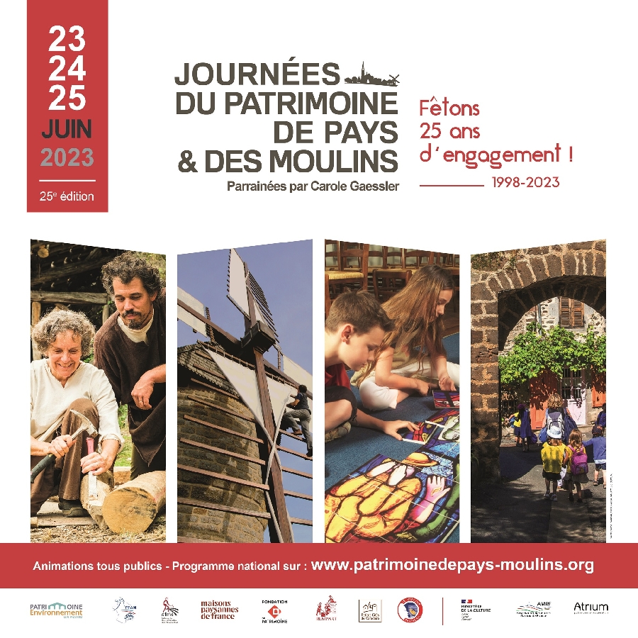 Journées du Patrimoine de Pays et des Moulins - démonstration du travail du forgeron