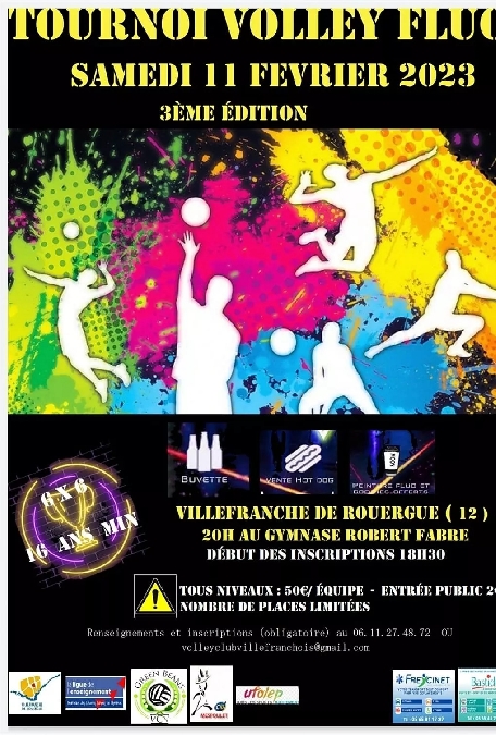 Tournoi de Volley Fluo - 3ème édition