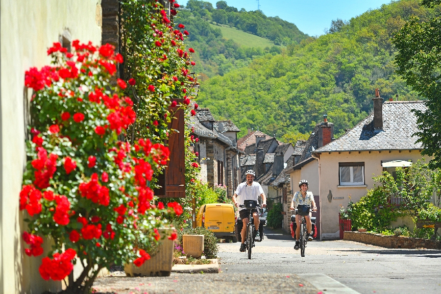 Vallée du Lot à vélo (V86), FLAGNAC/GRAND-VABRE