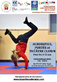 Atelier Acrobaties, Portés et Théâtre Clown - Les Petitous de Najac