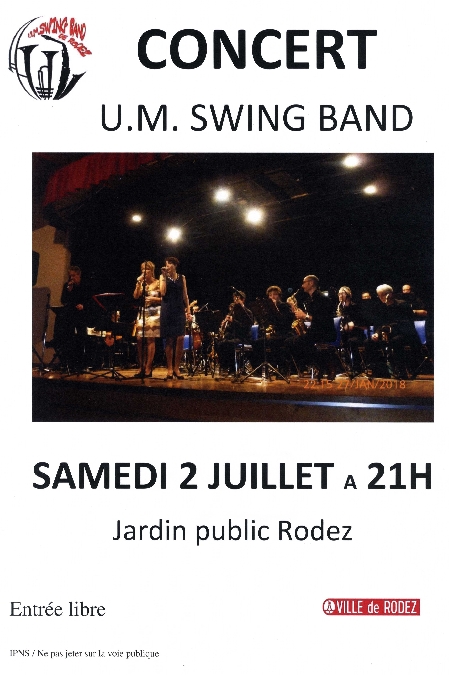 Concert de l'Union Musicale Swing Band