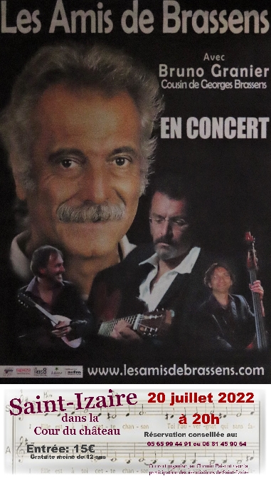 Concert : Les Amis de Brassens