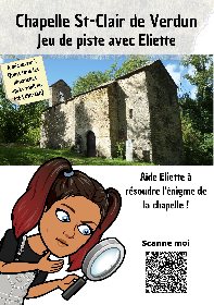 Chasse au trésor : Chapelle Saint-Clair de Verdun, OFFICE DE TOURISME PAYS SEGALI