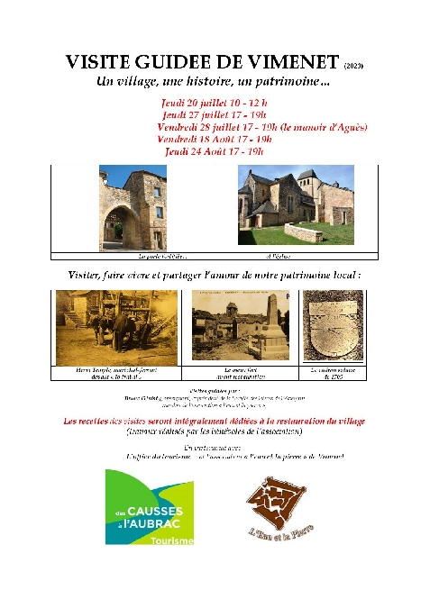 Visite guidée de Vimenet