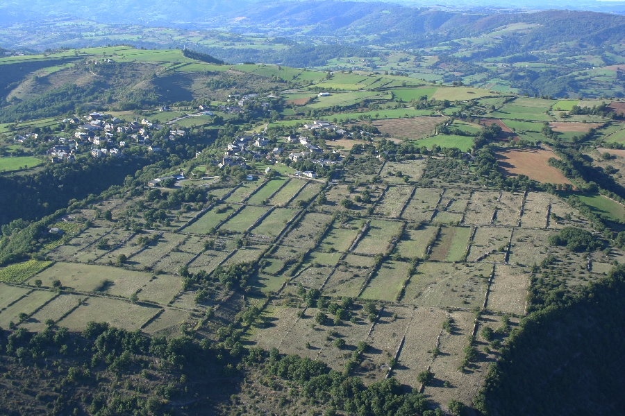 Balade autour de Mouret - Panorama du Grand Mas