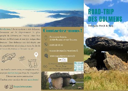 Road Trip des Dolmens, OFFICE DE TOURISME DU PAYS DE ROQUEFORT ET DU ST-AFFRICAIN