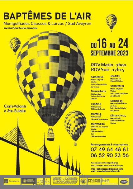 3e édition des Montgolfiades Causses & Larzac / Sud-Aveyron
