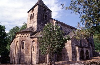 ÉGLISE ROMANE DE CANAC, Office de Tourisme des Causses à l'Aubrac