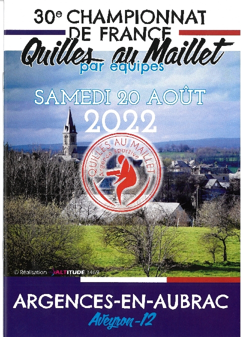 30ème Championnat de France de Quilles au maillet