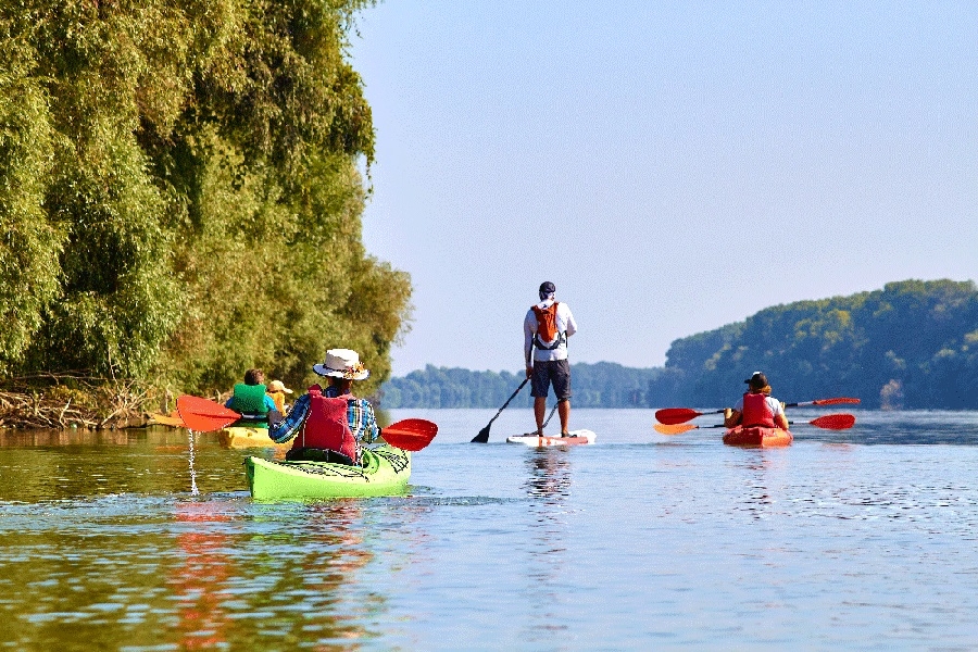 Pareloup Pilot' Paddle et Canoë Kayak  France Occitanie Aveyron Salles-Curan 12410