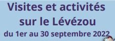 Idées de visites et d'activités septembre 2022 sur le Lévézou, OFFICE DE TOURISME DE PARELOUP LEVEZOU