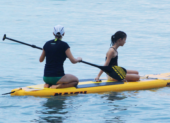 BALADE EN PADDLE SUR LE LAC