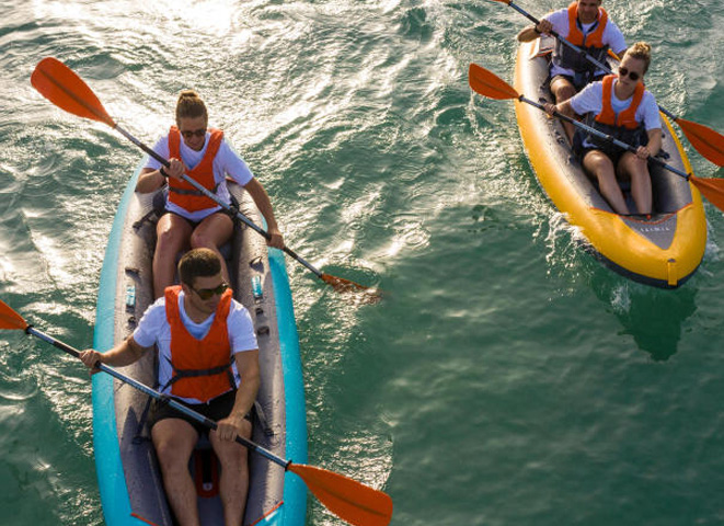 BALADE EN CANOE SUR LE LAC