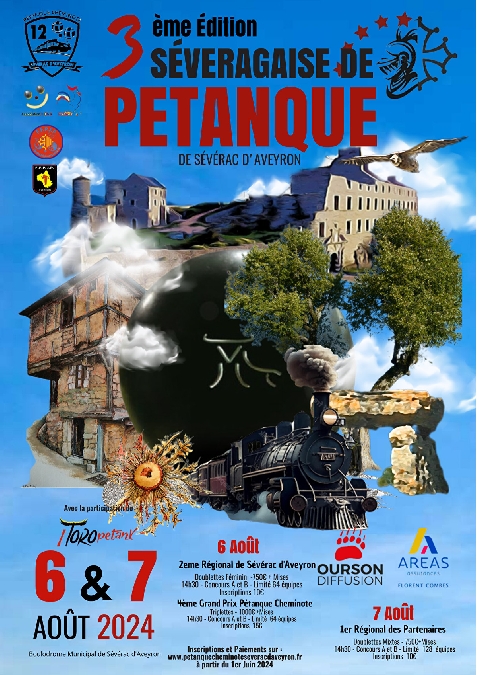 2ème grand prix Régional Féminin de Pétanque à Sévérac-le-Château