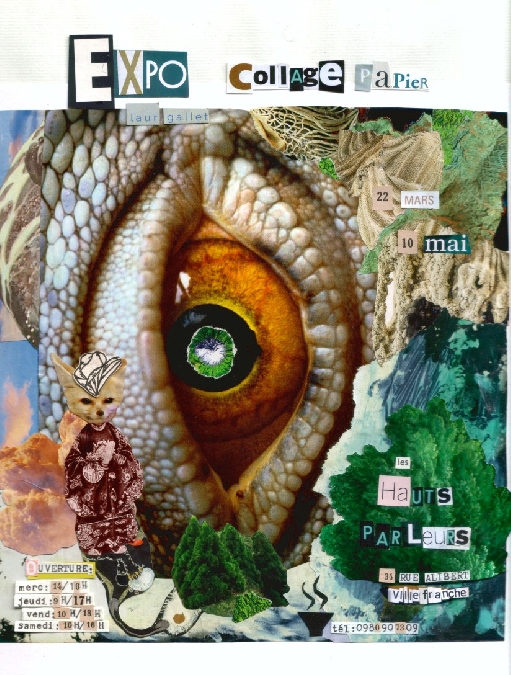 Exposition Collage & Papier - Les Hauts Parleurs