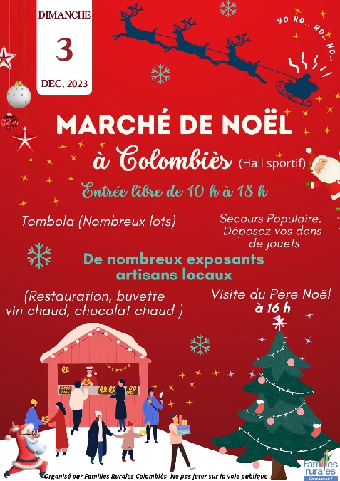 Marché de Noël à Colombiès