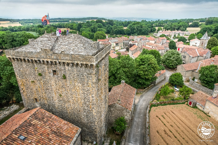 Le Viala du Pas de Jaux - visite guidée ou audioguidée de la Tour Hospitalière