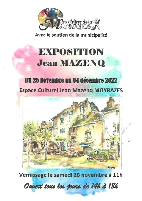 Exposition Jean Mazenq