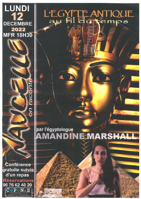 Conférence : l'Egypte antique au fil du temps