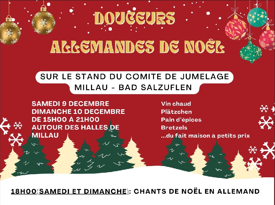 Festival Bonheurs d'Hiver - Douceurs allemandes de Noël - chalet de Noël