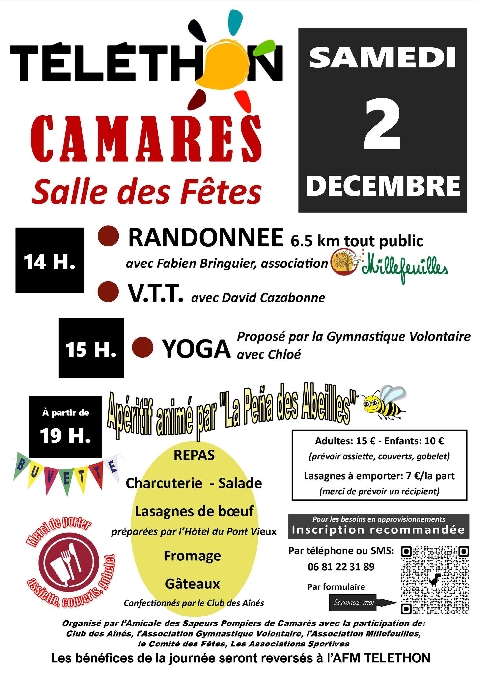 Téléthon à Camarès