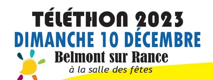 Téléthon à Belmont