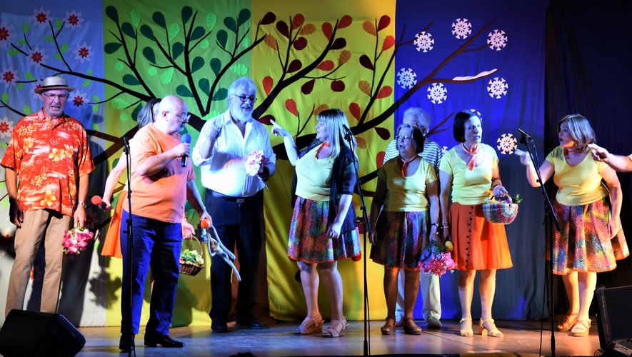 Concert avec les Chanteurs d'Olt à Coussergues