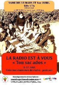 Stage Création d'une Emission de Radio «Ton sac ados » - Les Petitous de Najac