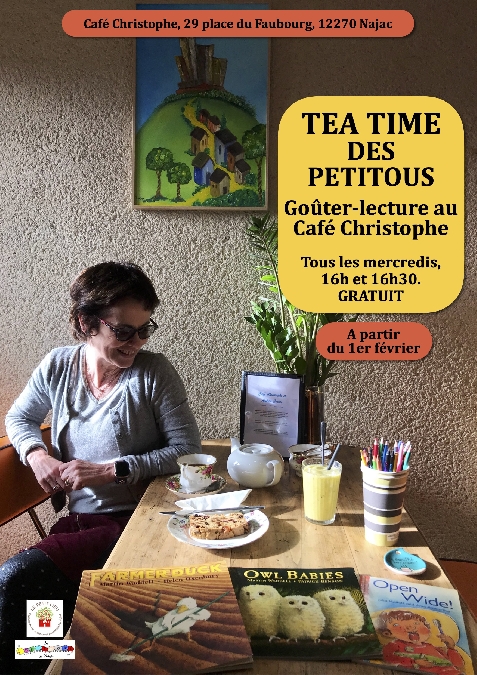 TEA TIME DES PETITOUS « Goûter-lecture »