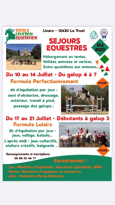 Séjours équestres