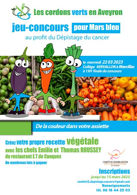 Concours de la couleur dans votre assiette