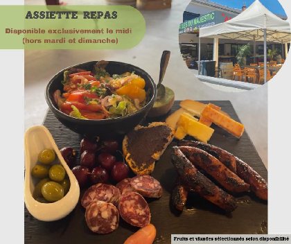 Brasserie Les Halles du Majestic , OFFICE DE TOURISME PAYS DU ROQUEFORT 